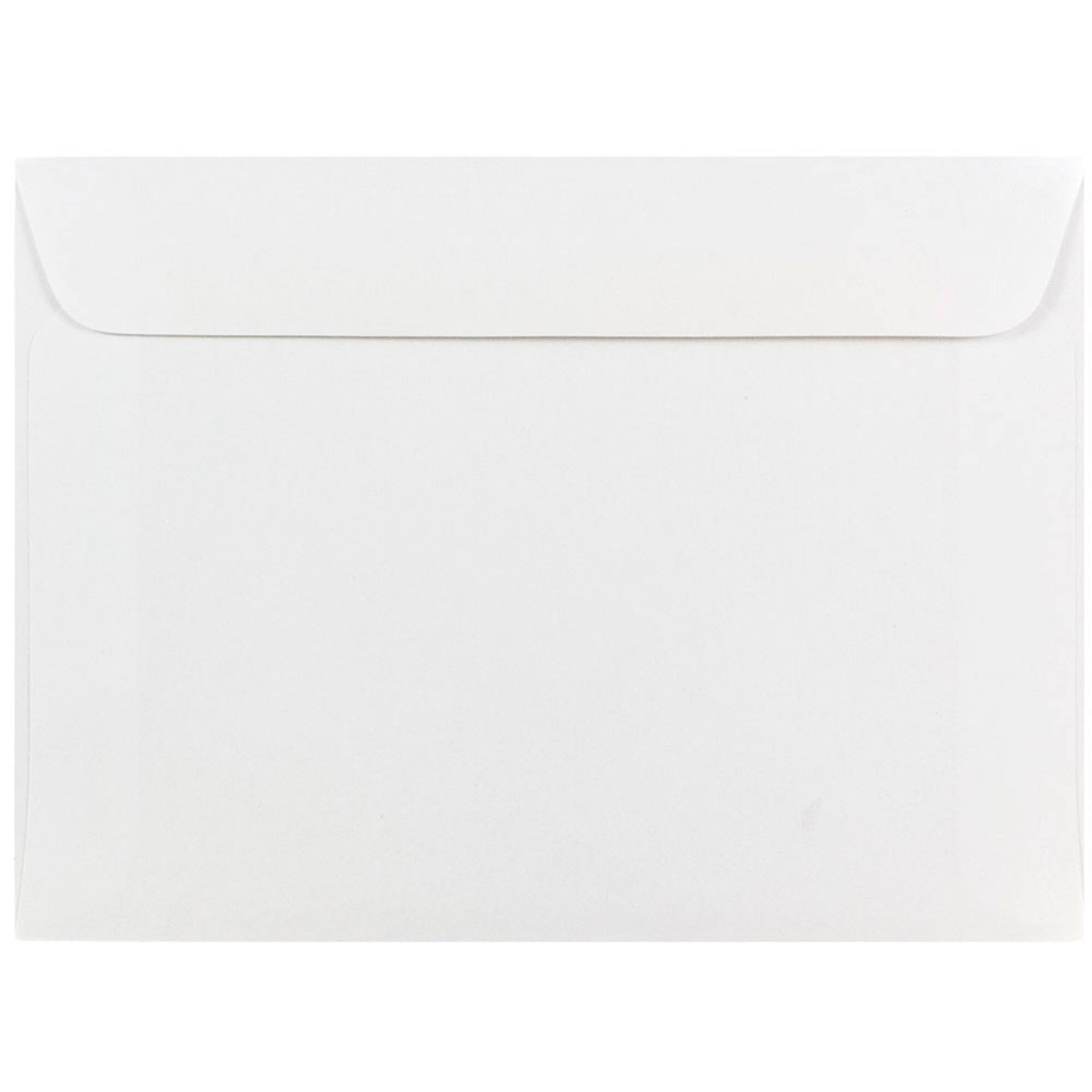 JAM Paper 5.5" x 7.5" White Booklet Envelopes
